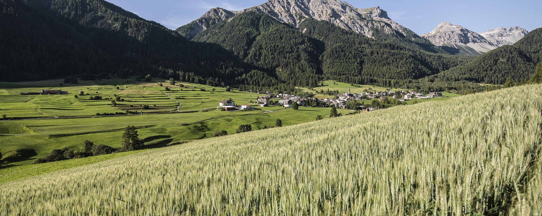 Blick ins Val Müstair