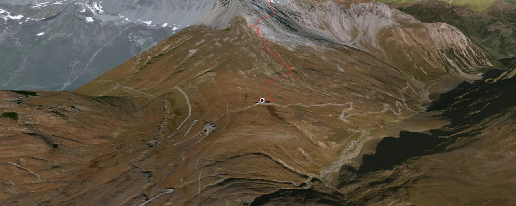 Bergtour in Graubünden: Umbrailpass - Piz Umbrail - Lai da Rims - Praveder - Prà da Vau