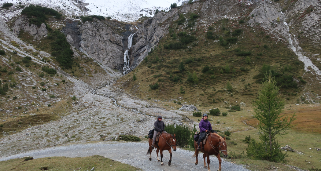 Aufstieg durchs Val Vau Aufstieg durchs Val Vau