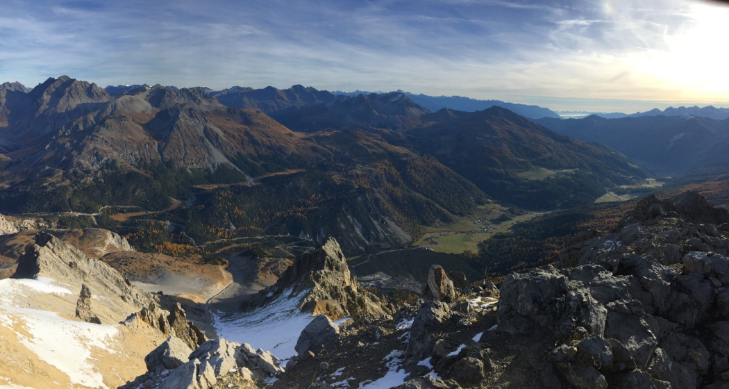 Morgenstimmung auf dem Piz Daint 11.10.19, 08:58 Morgenstimmung auf dem Piz Daint 11.10.19, 08:58