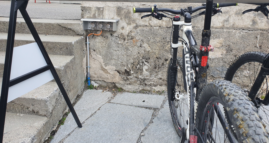 E-Bike-Ladestation E-Bike-Ladestation