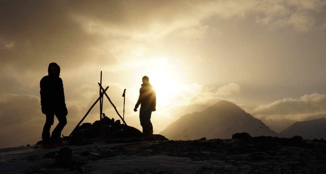 Morgenstimmung auf dem Gipfel Morgenstimmung auf dem Gipfel
