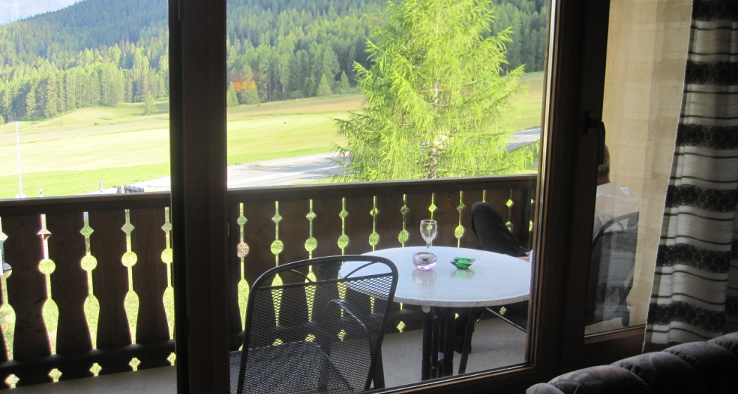 Ausblick vom Balkon Ausblick vom Balkon