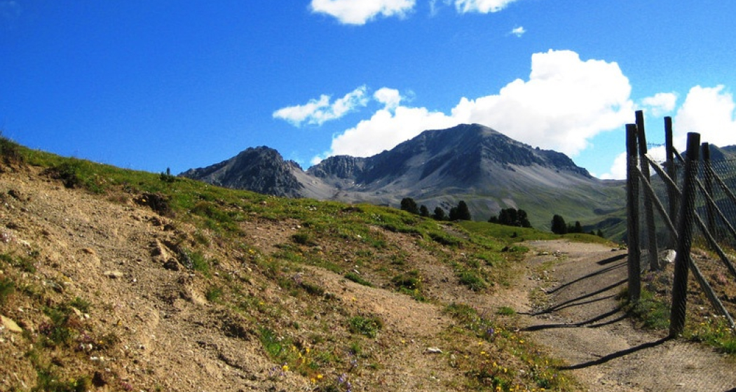 Senda Val Müstair – Über allem wacht der Ortler. Senda Val Müstair – Über allem wacht der Ortler.