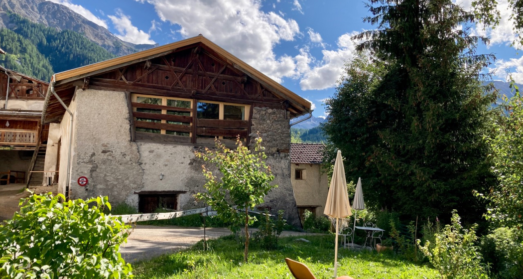 Die Stalla d'Immez und ihr Garten