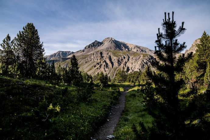 On the way at Ofenpass