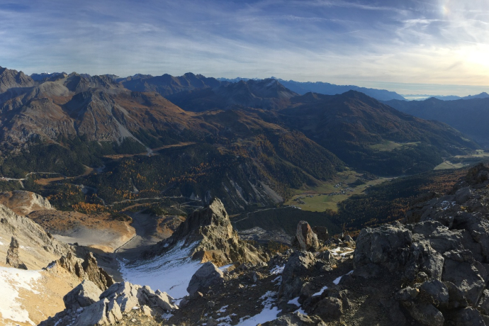 Morgenstimmung auf dem Piz Daint 11.10.19, 08:58