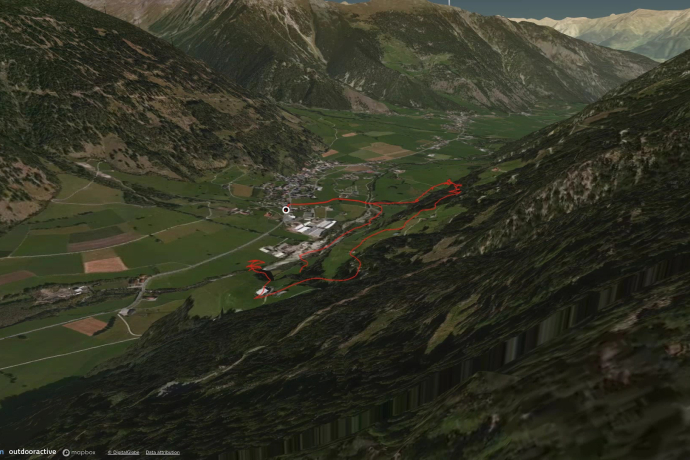 Hike in Graubünden: Müstair - Cascada da Pisch - Guad - Müstair