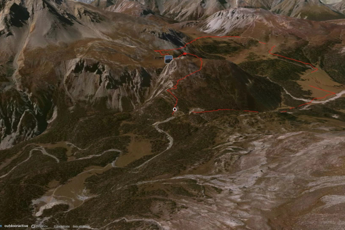 Mountain route in Graubünden: Süsom Givè - Il Jalet - Süsom Givè (long circular hike)