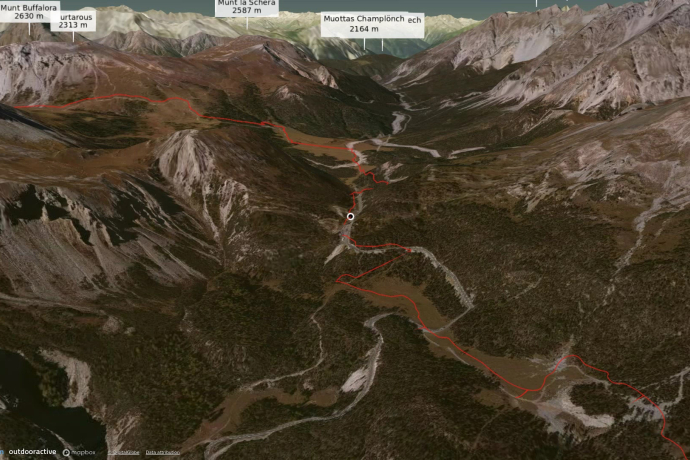 Mountainbike-tour in Graubünden: Rundtour Val Müstair