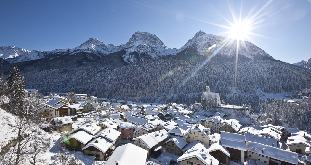 Scuol im Winter