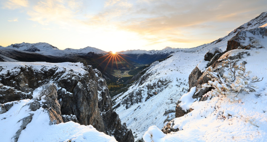Val Müstair Winter Schnee Nachhaltigkeit 