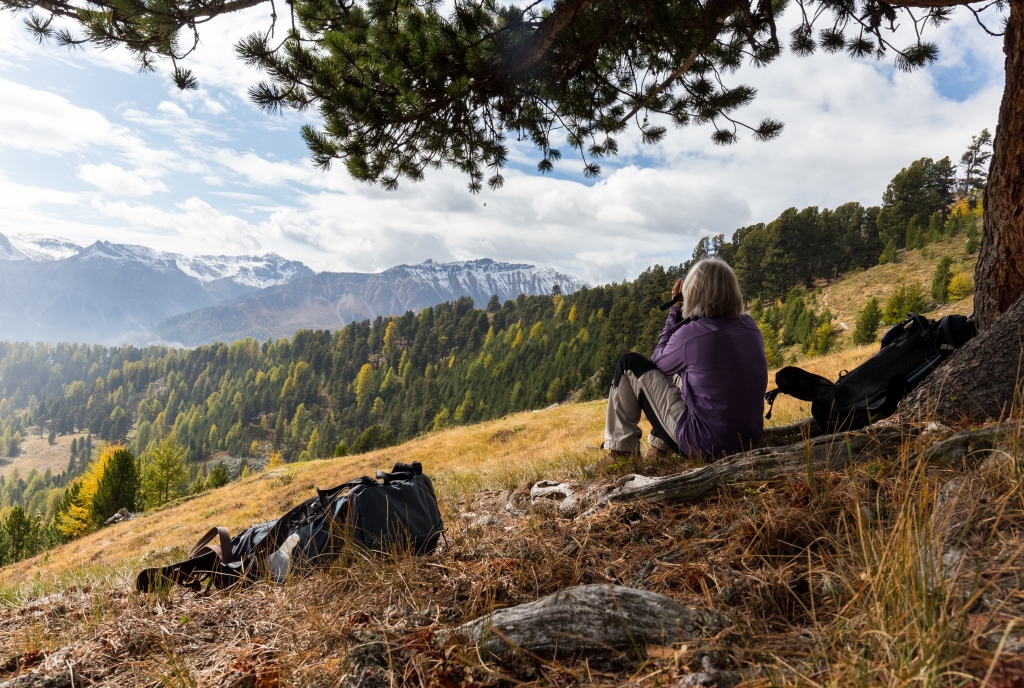 Blick zum Piz Turettas