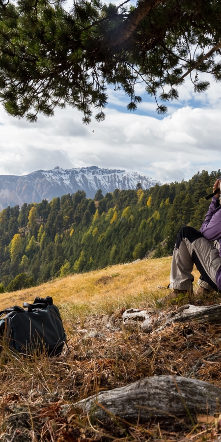 Blick zum Piz Turettas Blick zum Piz Turettas