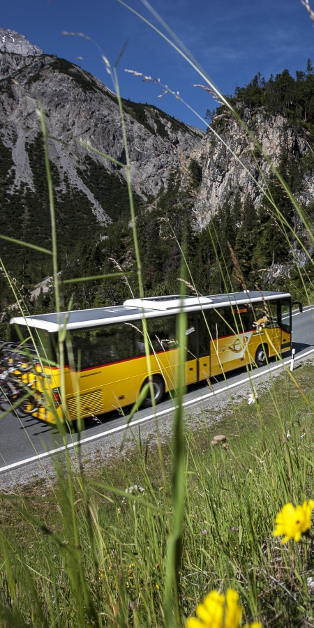 Mit dem PostAuto an den Ausgangspunkt