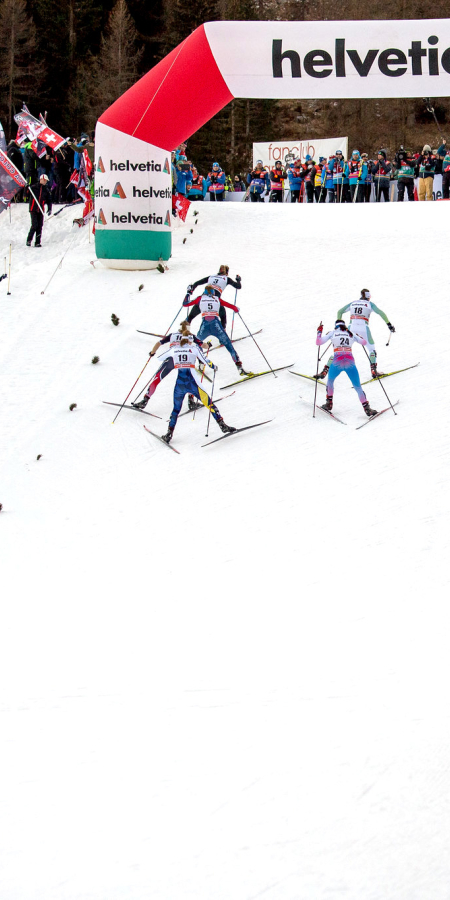 Die Rennstrecken der Tour de Ski Val Müstair.