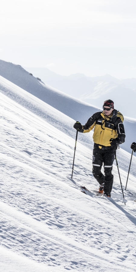 Auf Skitourenwochenende im Val Müstair und Engadin.