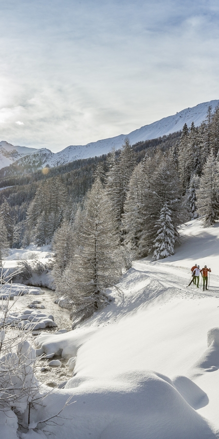 Langlaufen im Val Müstair Langlaufen im Val Müstair