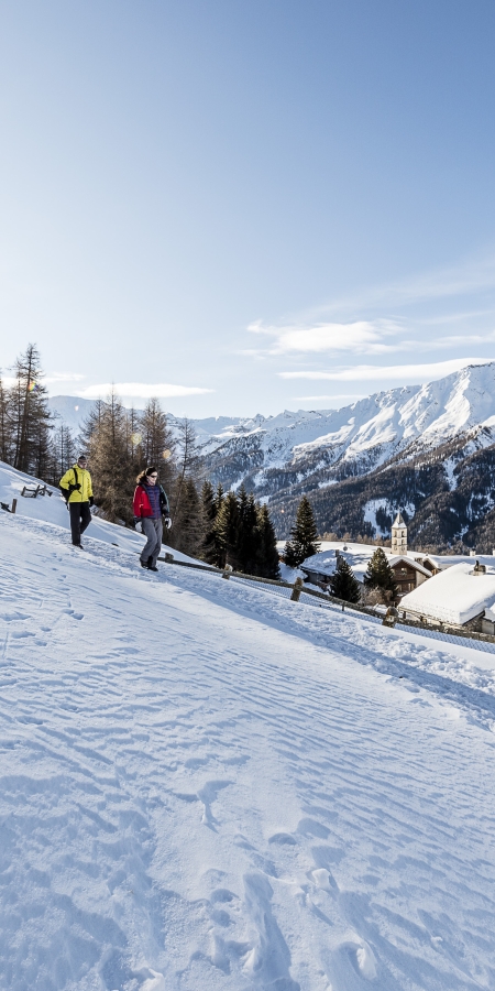 Winterwandern im Val Müstair