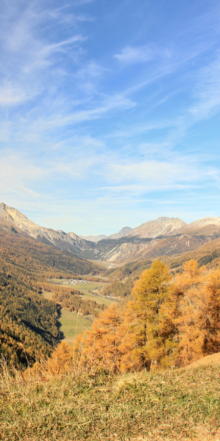 Der Herbst im Val Müstair