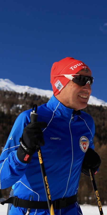 Curdin Bott ist langjähriger Langlauflehrer des Val Müstair