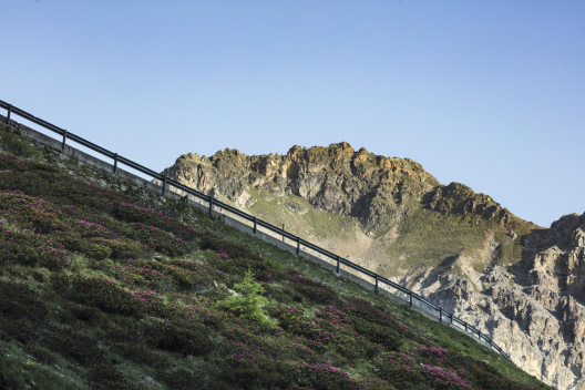 Der Umbrailpass im Val Müstair.
