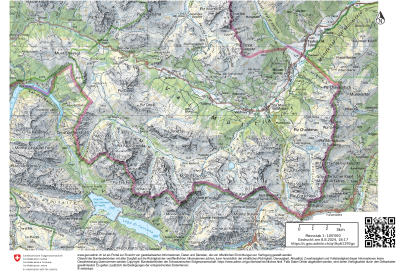 Karte Val Müstair