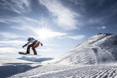 Skifahren Skilehrer Minschuns Wintersportgebiet Val Müstair