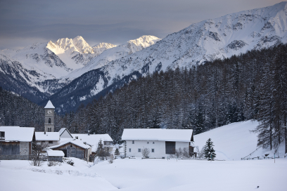 Tschierv im Winter Tschierv im Winter