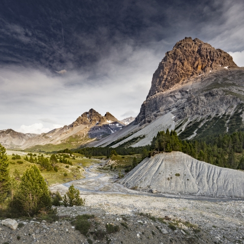 Archaische Natur im Val Mora