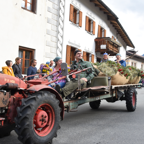 Erntedankfest in Valchava