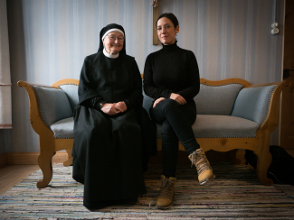 Gülsha Adilji im Kloster St. Johann Gülsha Adilji im Kloster St. Johann