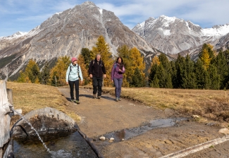 Auf dem Weg zu den alten Minen.