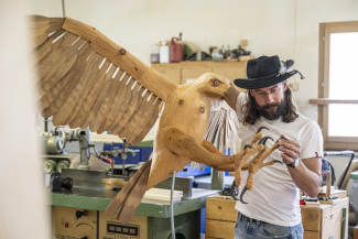 Holzschnitzerei Dario Fallet