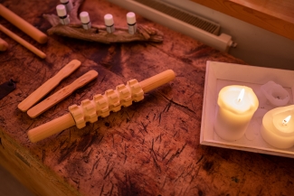 Massage für ein besseres Wohlbefinden.