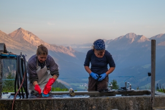 Aita Largiadèr – ein Vierteljahrhundert z’Alp