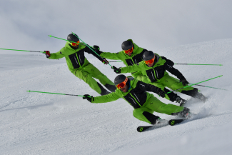 Fabian Tschenett ist Mitglied beim Demoteam Samnaun.