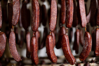 Lokal produziertes Bio-Fleisch