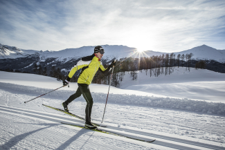 Langlaufen im Val Müstair Langlaufen im Val Müstair