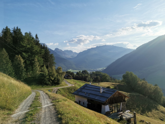 Aussicht vom Bain da Guad Aussicht vom Bain da Guad