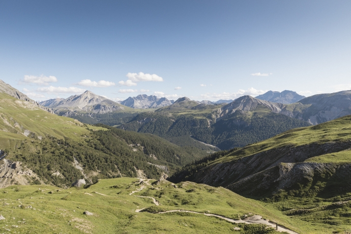 Wanderung im Schweizerischen Nationalpark (Foto: © Filip Zuan) Wanderung im Schweizerischen Nationalpark
