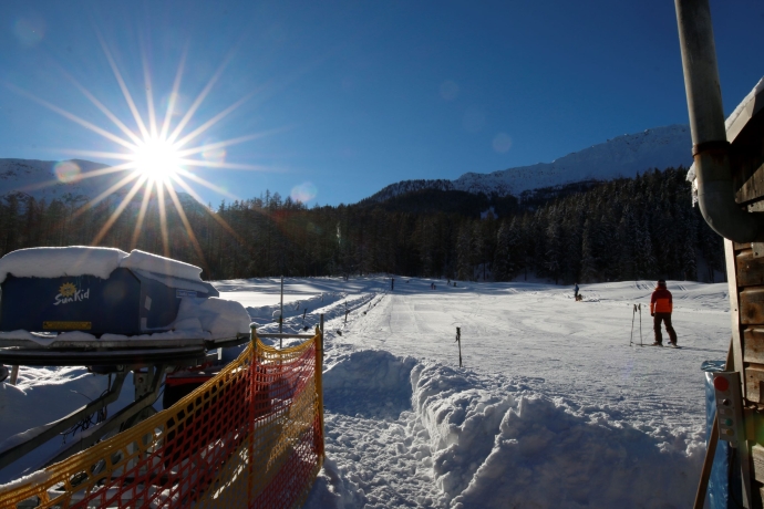 Kinderskilift in Fuldera Das Kinderskilift in Fuldera