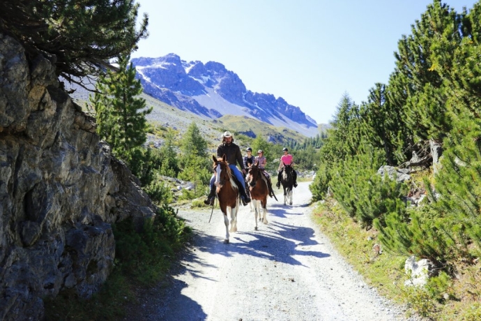 Reitferien im Val Müstair Reitferien im Val Müstair