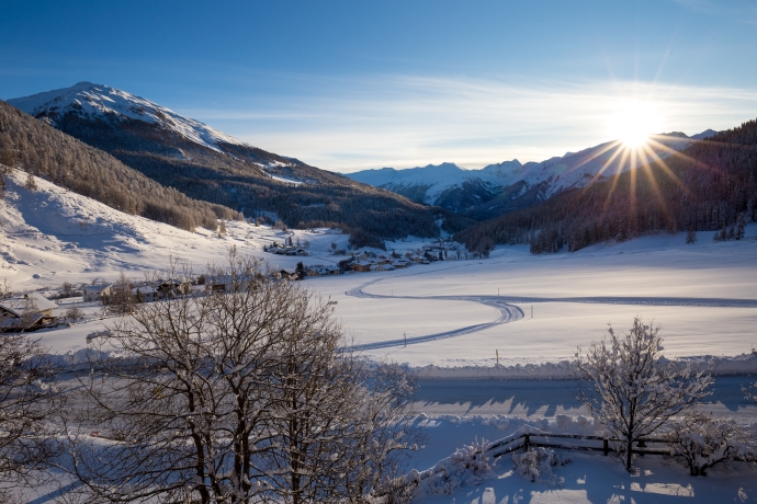 Tschierv im Winter Tschierv im Winter