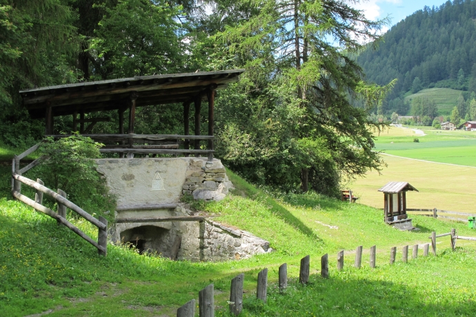 Kalkofen Valchava im Val Müstair Kalkofen Valchava im Val Müstair
