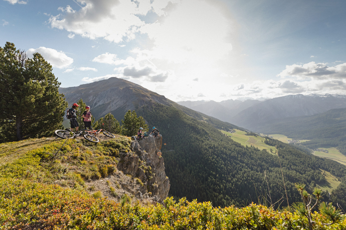 Unterwegs mit dem Bike im Val Müstair