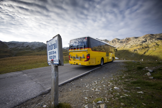 PostAuto-Linie Umbrailpass-Stilferjoch-Tirano