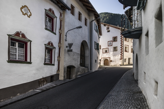 Umbrailstrasse in Sta. Maria