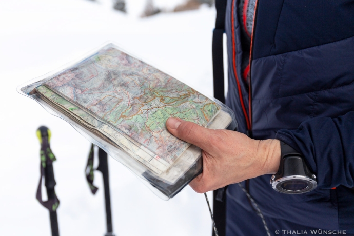 Winterwandern mit Chantal Lörtscher im Val Müstair Winterwandern mit Chantal Lörtscher im Val Müstair