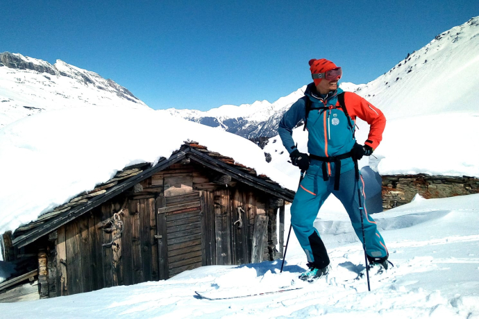 Auf Skitour mit Bergführer Rudi Müller